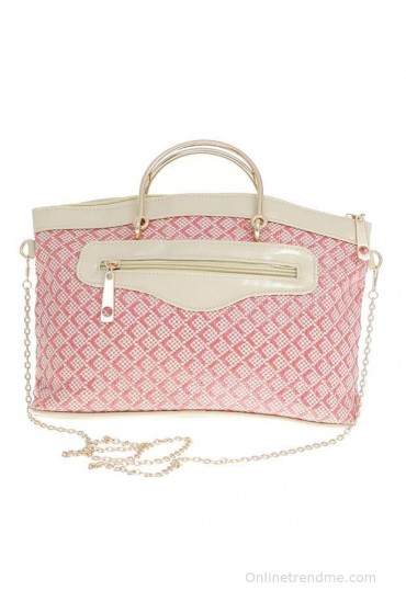 Lino Perros Lwcc00138-pink Red Clutch